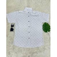 ราคา เสื้อเชิ้ตแขนสั้น พิมพ์ลายสมอเรือใบ (21959852726)