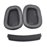 ราคา ที่ครอบหู สำหรับ Logitech G633 G933หูฟังทดแทนโฟม Earmuffs หูฟังอุปกรณ์เสริม (2472798523)