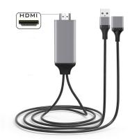 ราคา 3in1สายHDTVสายต่อมือถือเข้าทีวี สายHD Phone to TV Cable For iPhone Android Type Cสายเชื่อมต่อกับทีวี แสดงภาพจากมือถือขึ้นหน้าจอทีวีA32 (17417404311)