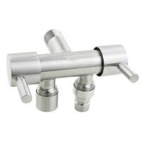 ราคา ก๊อกน้ำอเนกประสงค์ ก็อกคู่ วาล์วสแตนเลส 2 ทาง วาล์วเปิดปิดน้ำ สต๊อปวาล์ว สองทาง สแตนเลส SUS 304 เกรดพรีเมี่ยม (19584674840)