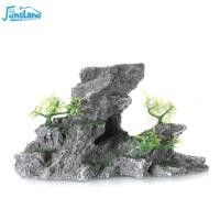 ราคา FunsLane ถ้ำซ่อนปลาเสือภูเขาทำจากเรซินเทียมทำจากหินการจำลองการตกแต่งพิพิธภัณฑ์สัตว์น้ำเครื่องประดับหินการจัดตู้ปลา (21272689650)