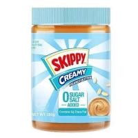 ราคา Skippy Creamy Peanut Butter No Sugar No Salt สกิปปี้ เนยถั่วชนิดละเอียด 280 กรัม แบบไม่มีเกลือและน้ำตาล (10865796644)