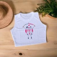 ราคา เสื้อกล้าม เสื้อวิ่ง เสื้อกีฬาผู้หญิง ผ้าตาข่าย นิ่มเบาใส่สบาย (20349218608)