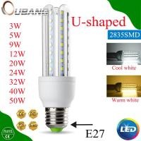 ราคา OU BANG 2022ใหม่ LED ข้าวโพดหลอดไฟ2U 3U E27 3W 5W 7W 9W 12W 16W 20W 32W 40W 50W U Shaped Corn Light Bulb Cool White warm White LED Corn Bulb หลอดไฟ LED Mentol LED Corn Bulb (15272952955)