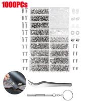 ราคา WENYOU 1000PCs สำหรับยึดแว่นตา นาฬิการุ่น Care ผ้าคอตตอนไขควงน็อตสกรูไขควงชุดสารพันแว่นตาซ่อมสกรู Assorted ชุดเครื่องมือซ่อมแซมชุดแว่นตาแว่นตากันแดด (7389873688)