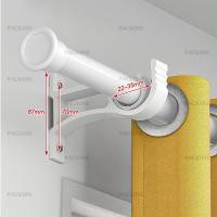 ราคา PACKONE 110 460ซม ราวม่าน สแตนเลส ราวแขวนไม่เจาะ ราวยืดหดได้ ราวม่านห้องน้ำ ราวอเนกประราวม่าน สแตนเลส ราวแขวนไม่เจาะ ราวยืดหดได้ ราวม่านห้องน้ำ ถอดประกอบง่าย ราวอเนกประสงค์ไม่ต้องเจาะปรับขนาดได้ ราวแข