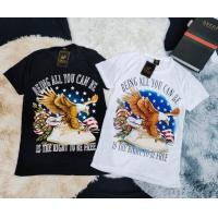 ราคา เสื้อยืด ผ้าสลาฟ ลายสกรีนสวยๆ ผ้าดีใส่สบาย อก32 38 ยาว23 มี 2 สี ดำ ขาว (15593498722)