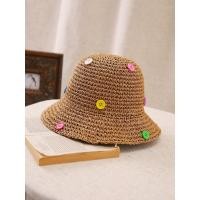 ราคา หมวกกันแดดสำหรับผู้หญิง แต่งเม็ดกระดุมสีสวยๆ หมวกสาน แฟชั่นน่ารัก 375 (21904550886)