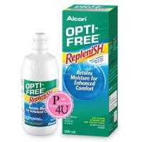 ราคา OPTI FREE Replenish 300 ML ออฟติ ฟรี รีเพลนิช ทำความสะอาดและเเช่คอนแทคเลนส์ (19922303911)