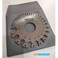 ราคา เกจวัดเบอร์ลวดMetal Welding Gauge Wire Thickness Gauge 0 36 Round AWG SWG BSWG Wire Gauge Thickness Ruler Gauge Diameter Stainless Steel Measurer Tool Welding Inspection Wire Gauge (21474153121)