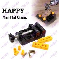 ราคา MINI แบนแกะสลัก CLAMP ปากกาจับชิ้นงานสำหรับ DIY Flat Clamp Bench ไม้เครื่องประดับแกะสลักผู้ถือเครื่องมือ Mini Flat Clamp Aluminum Alloy Drill Press Vice Carving Tools Drill Press Vice (11219336022)