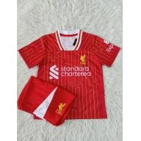 ราคา ชุดกีฬาฟุตบอลสำหรับเด็ก ทีมลิเวอร์พูลLiverpool สกรีนเบอร์11ชื่อซาล่าห์ ได้เสื้อ กางเกง ในราคาถูก ปี2024 2025ใหม่ล่าสุด ป้ายงานปัก (22099797010)
