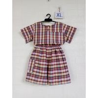 ราคา ชุดเด็กผ้าขาวม้า ไซด์ XL สีสันสดใส (21493359491)