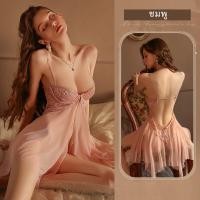 ราคา SatisfClothe ชุดนอนเซ็กซี่ ซีทรู ตาข่าย ชุดนอนติดกระดุมหน้า ชุดนอนไม่ได้นอน พร้อมส่ง H9060 (22044057301)