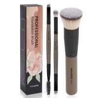 ราคา MAANGE 3pcs professional makeup brushes set with box high quality foundation brush eye brush facial brush set for women (21565963400)