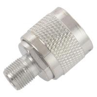 ราคา 2pcs N Type male plug to F female RF coaxial adapter connector for Wireless antennasilver (20342506126)