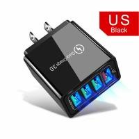 ราคา หัวชาร์จ หัวชาร์จเร็ว หัวชาร์จQC3 0 Quick Charge PD3 0 Type C PD 3A หัวชาร์จUSB 4พอร์ต Charging Adapter สำหรับ Android (21637712917)