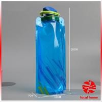 ราคา Thaihome ถุงใส่น้ำดื่มแบบพกพา ขนาด700ml พกสะดวกพับเก็บได้ พร้อมจุกปิดซิลิโคน Foldable Water Bottles (21903225396)