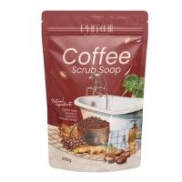ราคา 1ซอง มี 5ก้อน พิชชี่ สบู่สครับกาแฟ PHITCHII Coffee Scrub Soap 250g (22134806431)