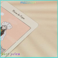 ราคา Mazalan Tarot De Carlotydes กับคู่มือภาษาอังกฤษการทำนายหนังสือสำหรับเกมกระดานการ์ดเกม (20271871758)