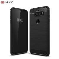 ราคา เคสกันกระแทกสไตล์ใหม่สำหรับ LG V30เคสซิลิโคนลายขนแปรงนิ่ม Lg V30เคสสำหรับ Lg โทรศัพท์ Lgv30เคสคาร์บอนไฟเบอร์ (19940491755)