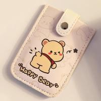 ราคา กระเป๋าใส่บัตรขนาดเล็ก1ชิ้นที่ใส่ซองใส่บัตรบัตรโดยสารเครดิตปรับขนาดได้พิมพ์ลายการ์ตูนดันกระเป๋าเงินใส่บัตรสำหรับผู้หญิงหญิงสาว (21617666884)