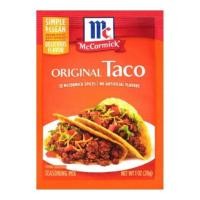 ราคา แม็คคอร์มิค ผงปรุงรส ทาโก้ ออริจินัล 28 กรัม Original Taco Seasoning Mix 28g McCormick brand (21945962549)