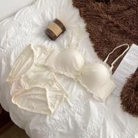 ราคา ผู้หญิงชุดชั้นในลูกไม้ไร้สายหวานญี่ปุ่นบราไร้กรอบหน้าอกเล็กๆใส่สบาย (20893641119)