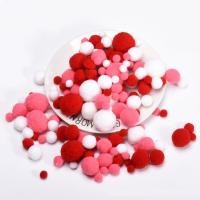 ราคา PUZHE มาการอง ลูกบอลปอมปอม DIY ขนปุยฟู ความยืดหยุ่นสูง ลูกบอลตุ๊กตา DIY ปอมปอม มินิมินิ ลูกบอลขนปุยขนาดเล็ก ของเล่นเด็กทำด้วยมือ (21538860627)