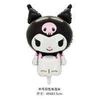 ราคา ลูกโป่งฟอยล์ Sario ซาริโอ้ ลูกโป่งการ์ตูน Foil Balloon Party คุโรมิ เมโลดี้ Kuromi melody Balloon (21564026058)
