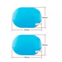 ราคา ET Game TH ฟิล์มใสกันฝนกระจกมองหลังป้องกัน 2Pcs 100x145mm ฟิล์มติดกระจกข้าง กันน้ำ ตัดแสง สติ๊กเกอร์กันน้ำ ป้องกันน้ำเกาะกระจก ฟิล์มติดกระจกรถ กันหมอกและฝน (22093338332)