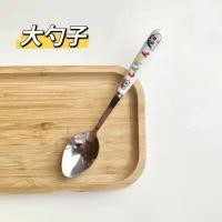 ราคา ชุดช้อนส้อม ตะเกียบ สเตนเลส ลายการ์ตูนชินจังน่ารัก แบบพกพา สามชิ้น Hippobaby20 (21669001948)