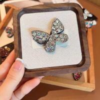 ราคา Girls Color Butterfly Hair Clip Girls Side Clip Side High Level Bangs Clip Forehead Broken Hair Hair Clip Headgear (21685647073)