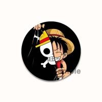 ราคา เข็มกลัดอะนิเมะเรื่องวันพีชสุดฮอต44มม สำหรับแฟชั่นสำหรับผู้หญิงชอปเปอร์ Ace Sanji Nami ตราคอสเพลย์การ์ตูนอะคริลิคกระเป๋าเป้สะพายหลังใบพัดสะสม (21137165717)