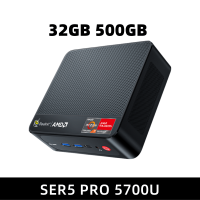 ราคา Beelink SER5โปรคอมพิวเตอร์ขนาดเล็กAMD Ryzen 7 5700U 8แกน 16เกลียวสูงถึง4 3Ghz SER5จอแสดงผลสามจอ Pro 5700U คอมพิวเตอร์ขนาดเล็กสำนักงานประสิทธิภาพสูง DDR4 3200MHz M 2 2280 PCIe 3 0 SSD (21160857042)