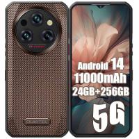 ราคา Oukitel WP35 5G สมาร์ทโฟนที่แข็งแรง6 6 2 4K 11000 MAh 24GB 256GB โทรศัพท์มือถือแอนดรอยด์14 64 MP โทรศัพท์มือถือ NFC (21875274303)