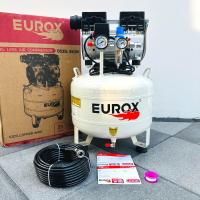 ราคา EUROX ปั๊มลม ปั๊มลมออยฟรี ขนาด 35 ลิตร รุ่น OS35L กำลัง 550W รูปทรงสวยงาม ดูแลง่าย ไม่ต้องเติมน้ำมัน มอเตอร์ทองแดง 100 (21407775156)