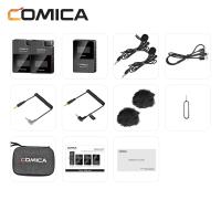 ราคา COMICA BoomX D One Trigger สอง2 4G ระบบไมโครโฟนไร้สายแบบ Dual Channel ระยะที่มีผล100M สำหรับคอมพิวเตอร์สมาร์ทโฟนกล้อง DSLR มิเรอร์เลส (19805739864)