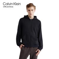 ราคา CALVIN KLEIN เสื้อสเวตเชิ้ตมีฮู้ดผู้ชาย ทรง Regular รุ่น 4MS4J421 001 สีดำ (22013080047)