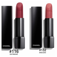 ราคา ของแท้ 100 ชาแนล กำมะหยี่สุดขีด ฟอร์เอเวอร์ ติดทนนาน การพัฒนาสี ของขวัญที่ดีที่สุด CHANEL ROUGE ALLURE VELVET EXTRÉME lipstick EXTRÉME 116 ENDLESS 132 Long lasting and does not fade Cosmetics Makeup (