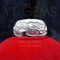 ราคา แหวน มังกร แหวน เงินแท้ ลายมังกร YTG 11915 YTGEMS (21993630180)