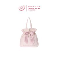 ราคา NEW Arrival Maison De FLEUR Lace Ribbon Tote Bag (21789440202)
