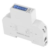 ราคา 5 100A 220V Energy Meter Single Phase RS485 MODBUS Protocol LCD Backlit Display Din Rail Watt Meter Energy Meter (18993643433)
