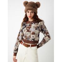 ราคา Cider Polo Position Bear Button Knitted Long Sleeve Sweater (21209954109)
