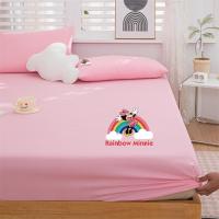 ราคา Alls Wonderland สีทึบ Fittedsheet ผ้าปูที่นอนลายการ์ตูนดิสนีย์เข้ารูปผ้าปูที่นอนหมีวินนี่สตรอเบอรี่ช้อนส้อมมีดหมีพูห์ราชินีผ้าปูที่นอนพอดีนุ่มระบายอากาศได้ดี (21682047969)