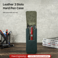ราคา Hiram เคสปากกาทำมือหนังแท้3 6 12ช่องใส่ปากกากล่องปากกาด้ามไม้ไปโรงเรียนกล่องเครื่องเขียนที่จับปากกา (21430887857)