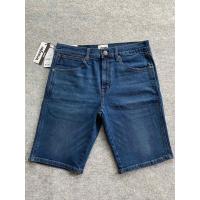 ราคา Wrangler ขาสั้นผู้ชาย ผ้ายืดใส่สบาย ป้ายหนังสีดำ เอวกลาง ทรงตรง ของแท้100 (21940754839)
