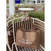 ราคา โปรโมชั่นฟรีริบบิ้น กระเป๋าปักชื่อ ผ้าแคนวาส กระเป๋าผ้า minimal Vintage ของขวัญ งานตัดเย็บในไทย (20578120961)