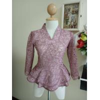 ราคา เสื้อลูกไม้ชายระบาย เสื้อลูกไม้เจ้านาง แขนยาว คอวี แมชใส่กับผ้าถุง ไปงานบวช งานบุญ สวยมาก (21730009399)