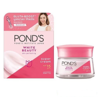 ราคา PONDS Bright Beauty Super Day Cream SPF15 PA พอนด์ส ไบร์ท บิวตี้ ซุปเปอร์ เดย์ครีม ครีมบำรุงผิวหน้าขาวใส 50g (344601769)